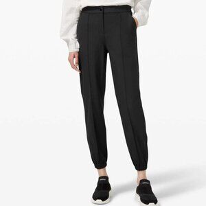 LULULEMON WARPSTREME HIGH RISE 7/8 JOGGER PANTS STRETCH ELASTIC ANKLE sz 26